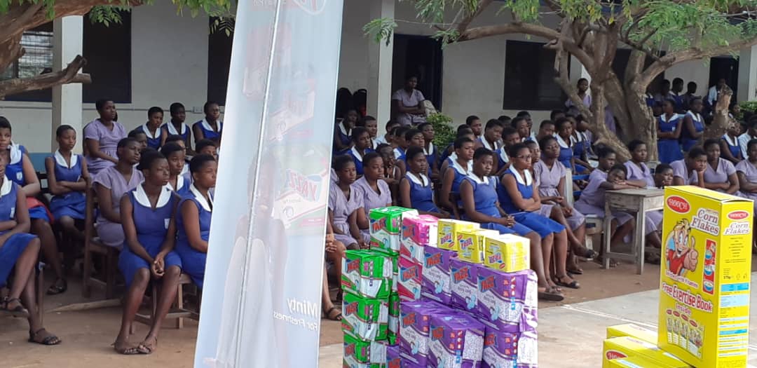 Lexta Ghana visits Mawuko girls SHS, Ho