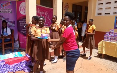 Menstrual Hygiene Day: Lexta Ghana and Medical Women Association of Ghana Educate The Girl Child on Menstruation